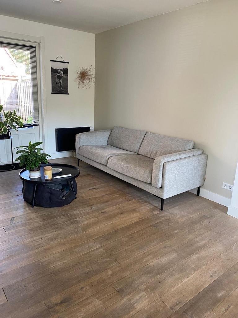 Woood bank, Huis en Inrichting, Banken | Sofa's en Chaises Longues, Ophalen, Gebruikt, Driepersoons, 75 tot 100 cm