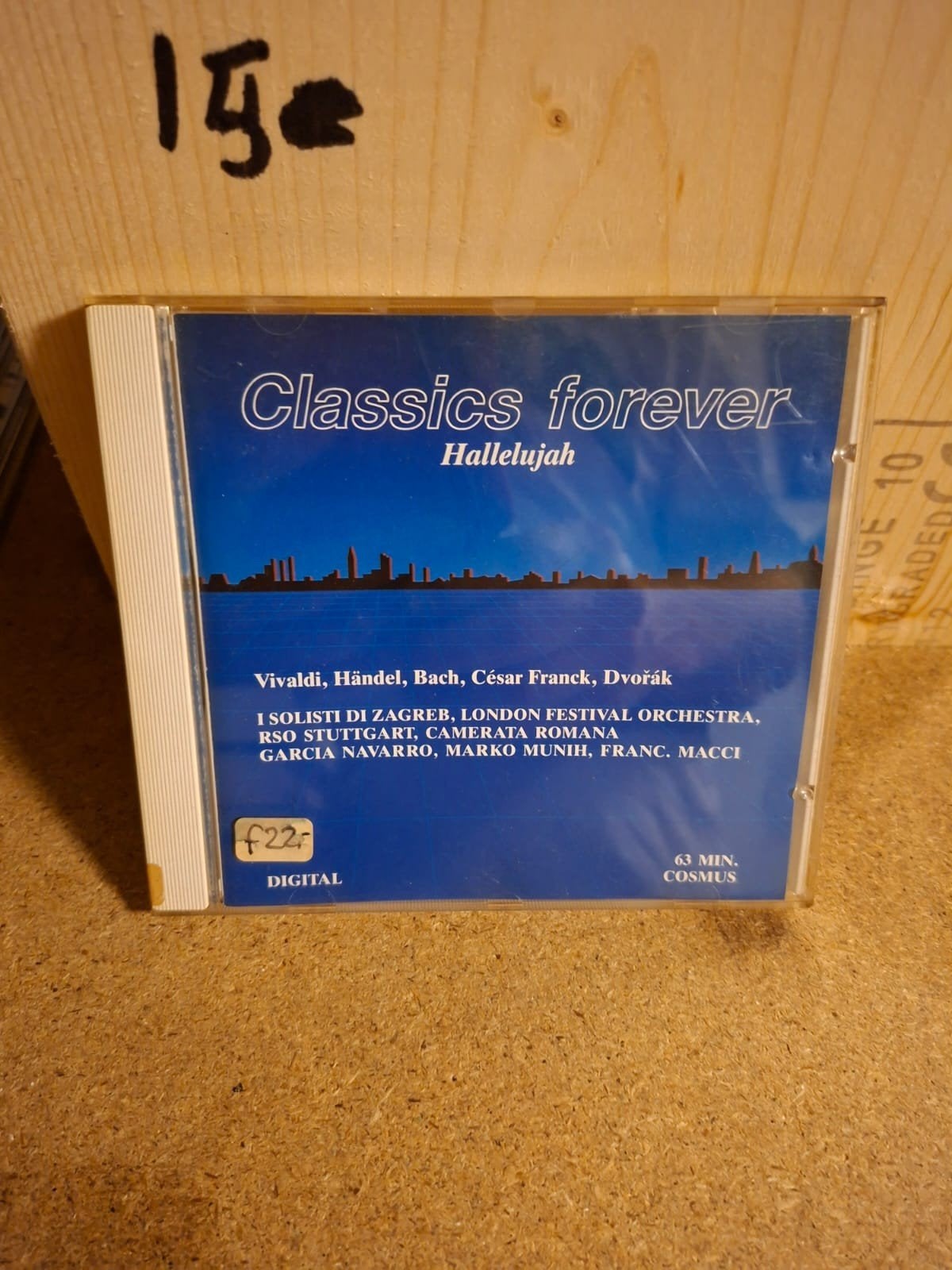 Classics Forever: Hallelujah - Vivaldi, Händel, Bach CD, Gebruikt, Ophalen of Verzenden, Vivaldi, Orkest of Ballet