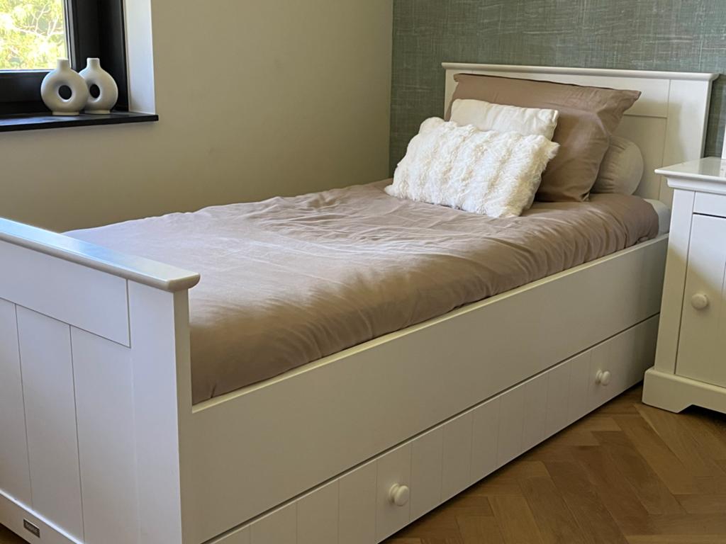 Bopita Bed 90x200 met Nachtkastje - Zo goed als nieuw, Ophalen, Gebruikt, 90 cm, Eenpersoons