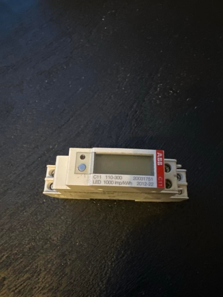 ABB C11 110-300 energiemeter, Doe-het-zelf en Verbouw, Meetapparatuur, Ophalen of Verzenden, Gebruikt
