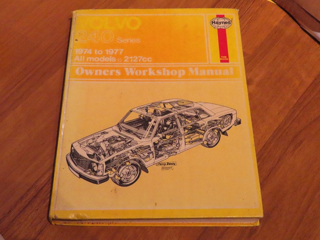 Haynes workshop manual Volvo 242, 244, 245 1974-1977, Ophalen of Verzenden