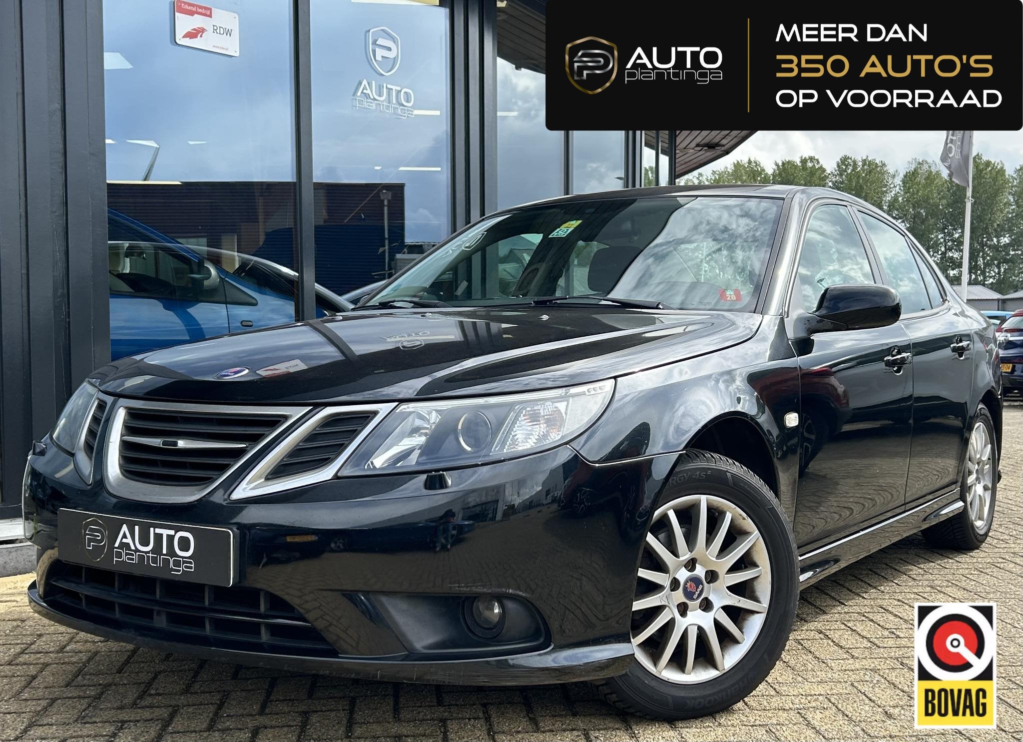 Saab 9-3 Sport Sedan 1.8 Norden Business 122PK | 2e Eigenaar, Auto's, Stof, Gebruikt, 4 cilinders, 1796 cc