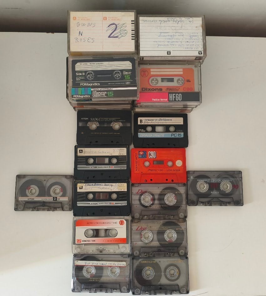 Partij van 35 cassettebandjes voor heropname / liefhebber, Cd's en Dvd's, Cassettebandjes, Gebruikt, Overige genres, Ophalen of Verzenden