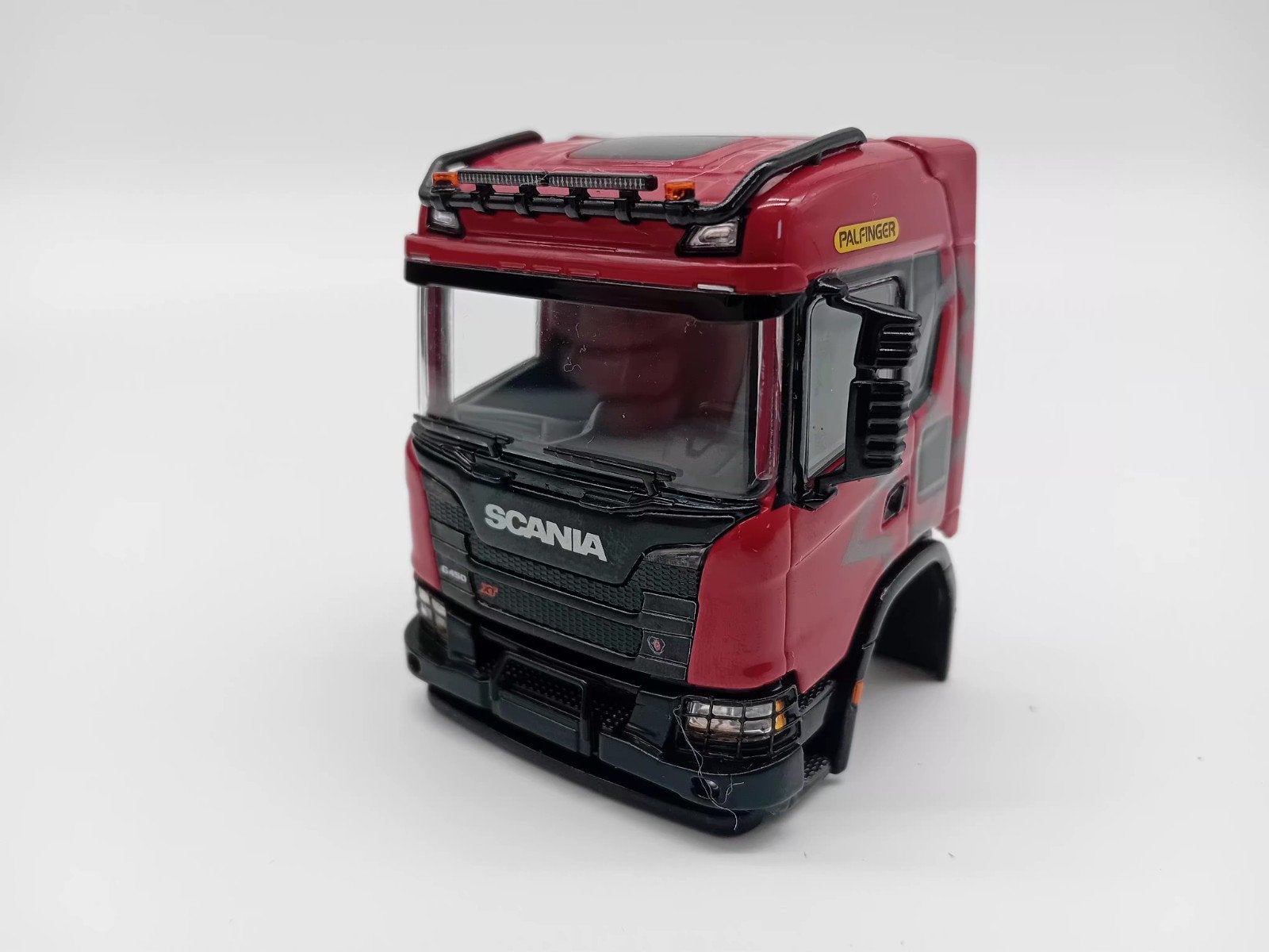 WSI SCANIA G 450 XT CABINE VERBOUW - PALFINGER, Hobby en Vrije tijd, Modelauto's | 1:50, Wsi, ., Nieuw, Ophalen of Verzenden