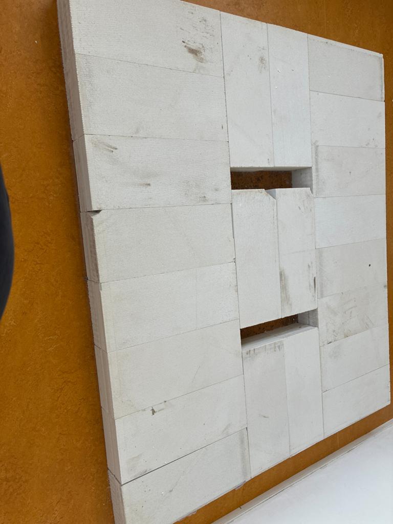 Gipsblokken 44 stuks, Doe-het-zelf en Verbouw, Metselstenen, Ophalen, Gebruikt, Kalkzandstenen