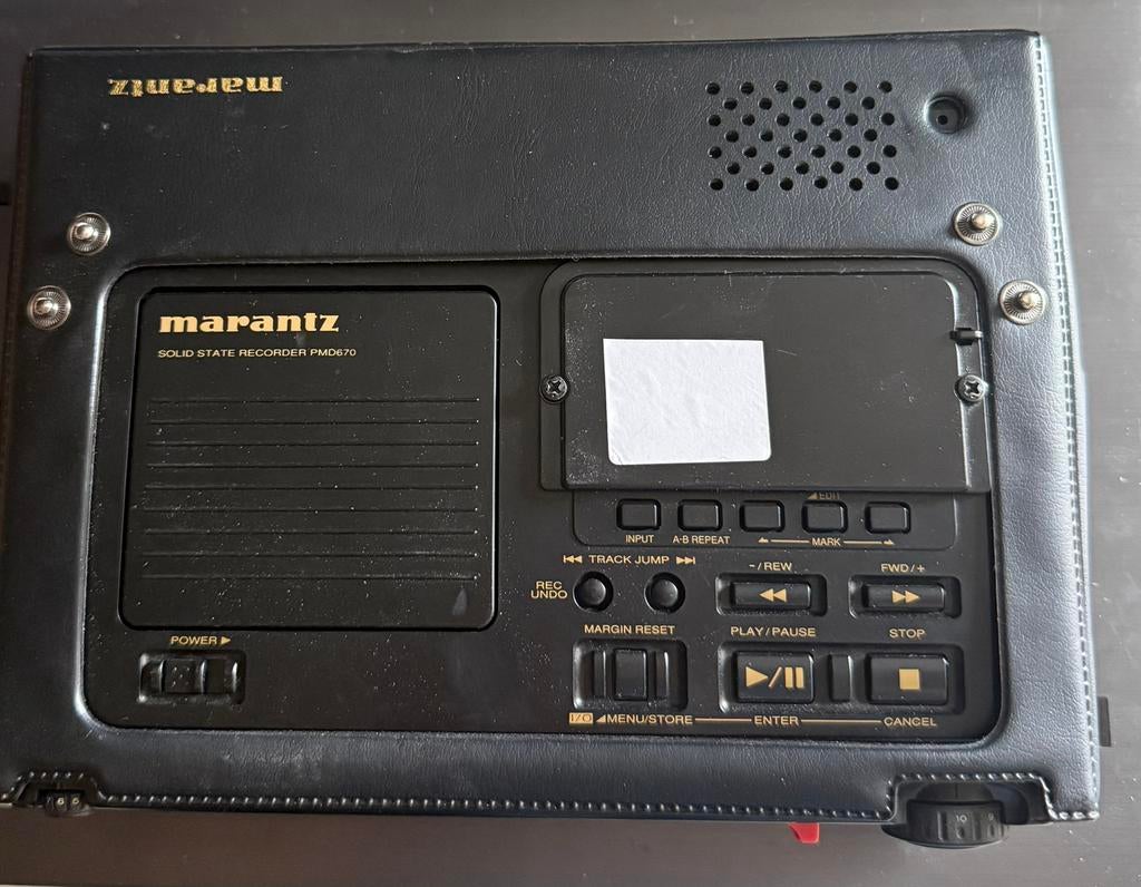 Marantz PMD670 Solid State Recorder, Ophalen of Verzenden, Zo goed als nieuw
