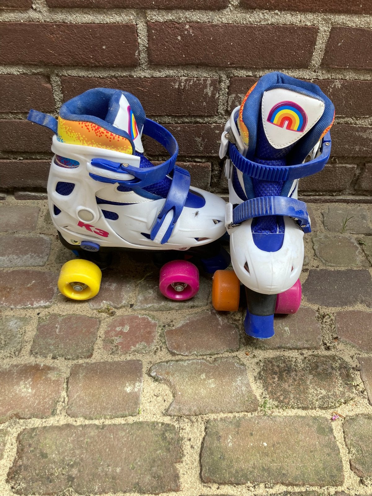 K3 rolschaatsen 30-33, Ophalen, Verstelbaar, Gebruikt, Kinderen