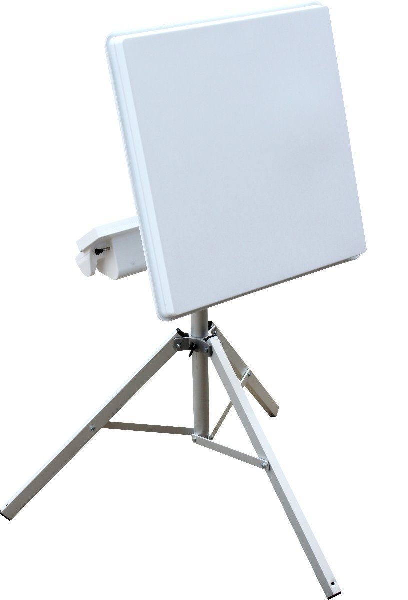 Travelvision R7 Volautomatische Satellietantenne met Statief, Ophalen, Gebruikt, (Schotel)antenne, Overige merken