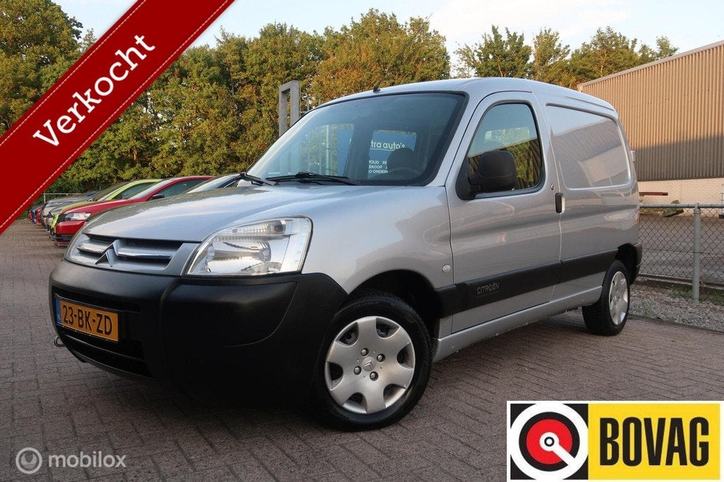 Citroen Berlingo bestel 2.0 HDI 600, Stof, Gebruikt, Zwart, 4 cilinders