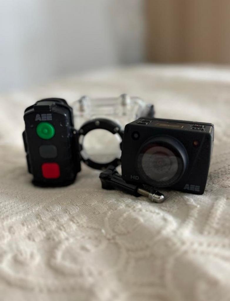 AEE Action Camera (met accesoires), Ophalen of Verzenden, Zo goed als nieuw, Overige merken