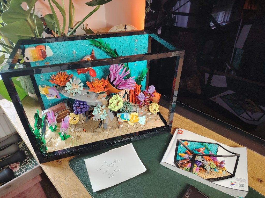 LEGO Icons - Tropical Aquarium - 10366, Ophalen, Compleet, Overige thema's, Lego