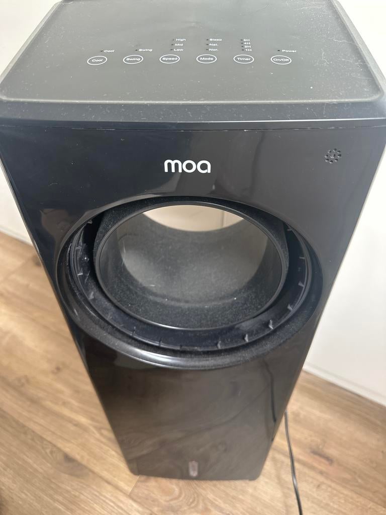 Moa airco, Ophalen, Gebruikt, Timer, 3 snelheden of meer
