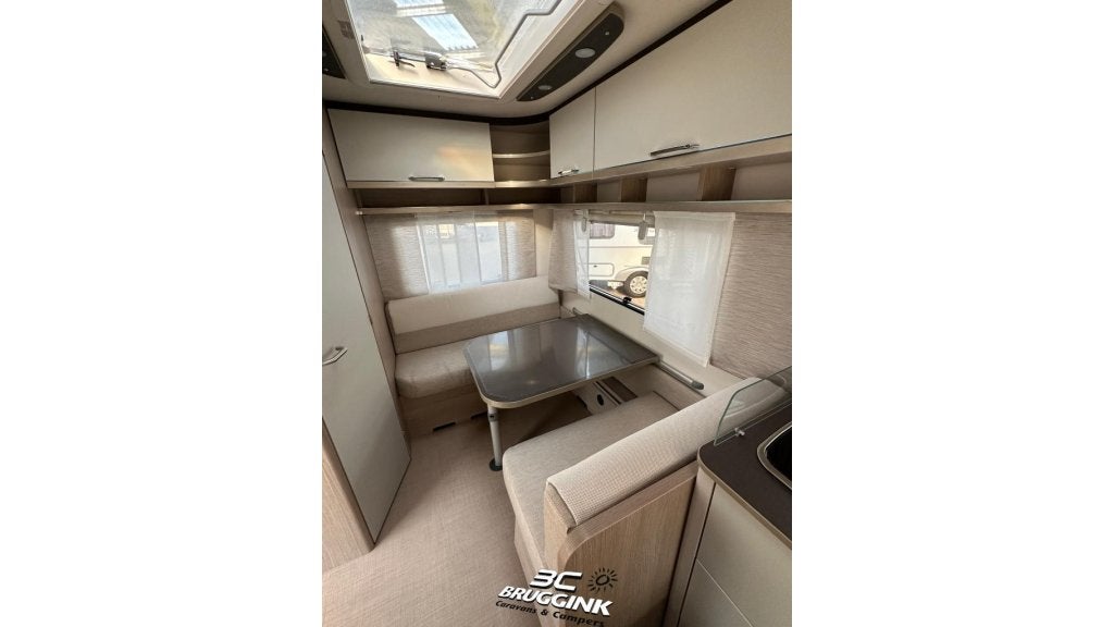 Bürstner Premio 395 TS Dwars Bed 210 cm !, Caravans en Kamperen, Reservewiel, Bedrijf, Treinzit, Tot en met 3
