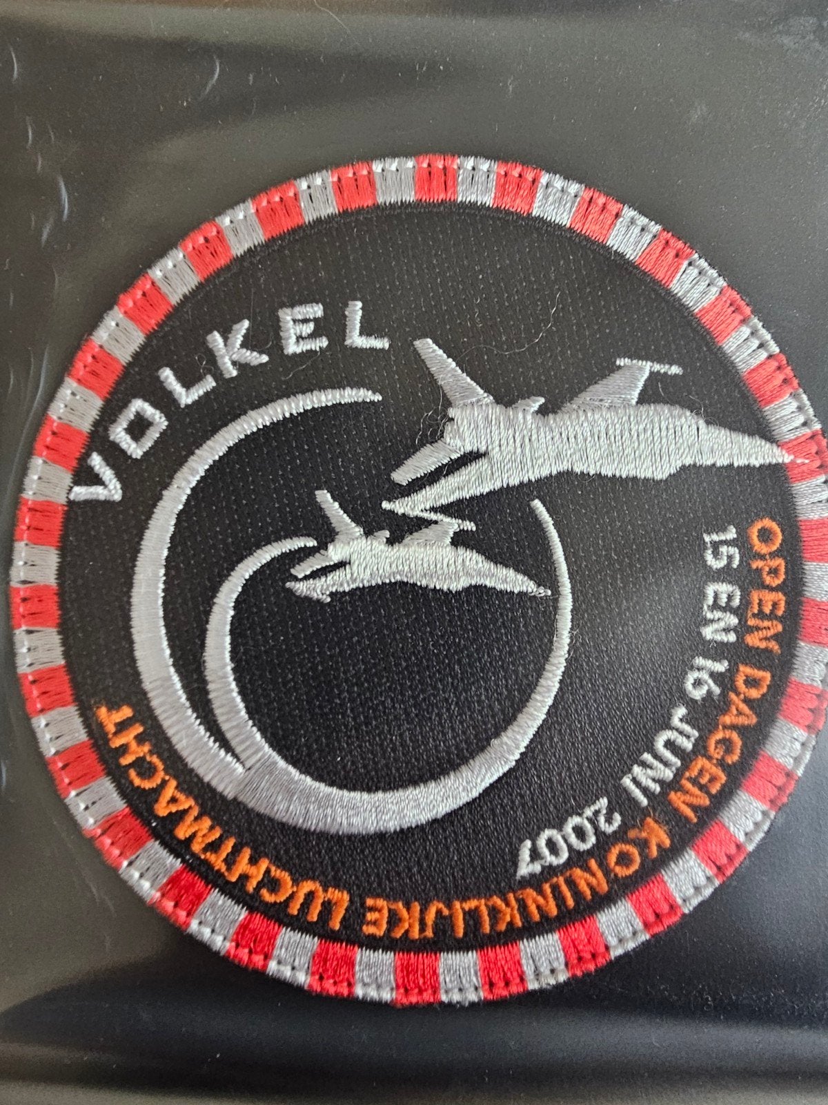 luchtmachtdagen 2007, Ophalen of Verzenden, Zo goed als nieuw, Patch, Badge of Embleem