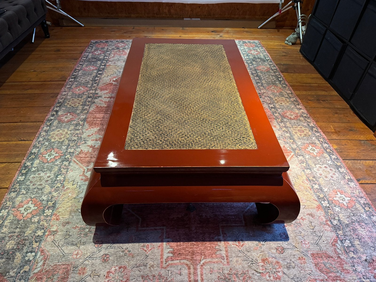 Opium tafel oranje, Ophalen, Rechthoekig, 50 tot 100 cm, Minder dan 50 cm
