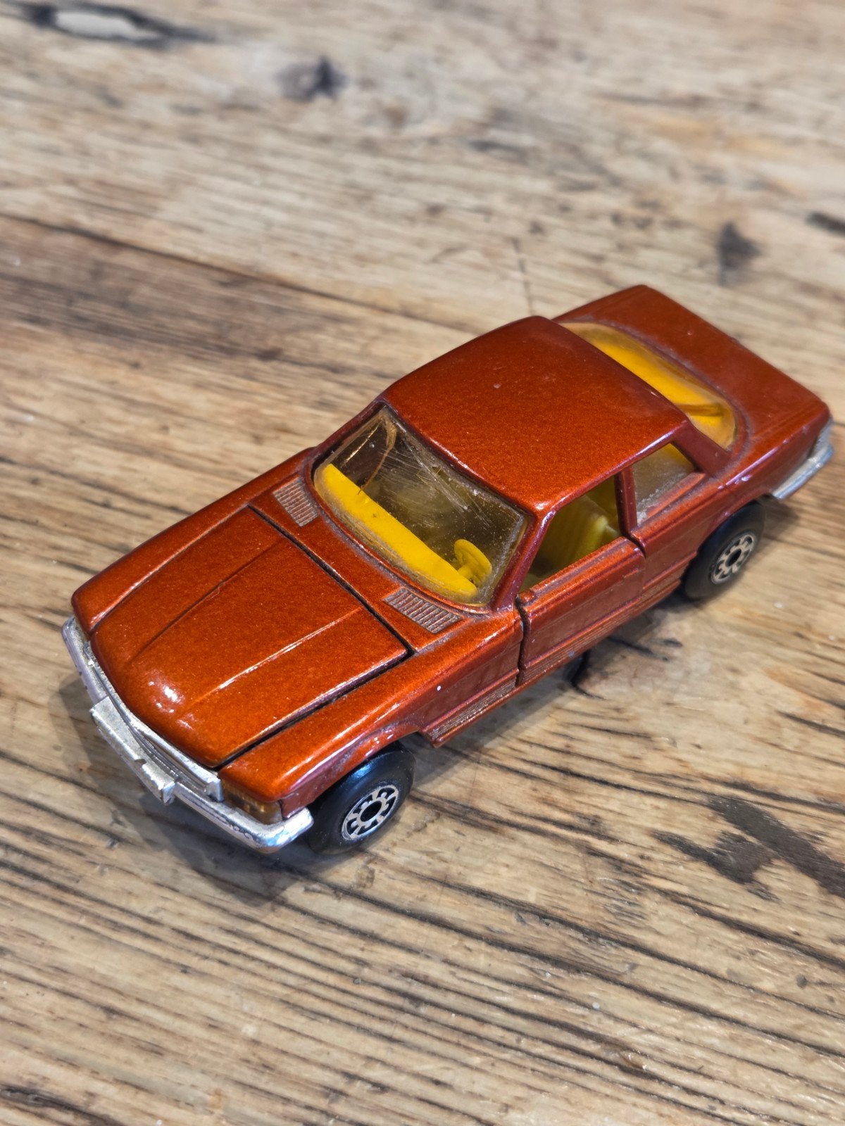 Matchbox Super Kings K-61/K-48 350 SLC Mercedes 1974, Ophalen of Verzenden, Gebruikt, Auto, Matchbox