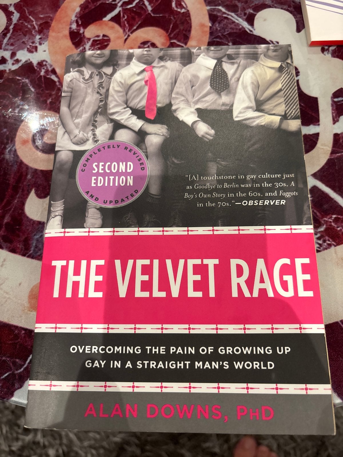 The Velvet Rage: Overcoming Gay in a Straight Man's World, Ophalen of Verzenden, Zo goed als nieuw, Amerika