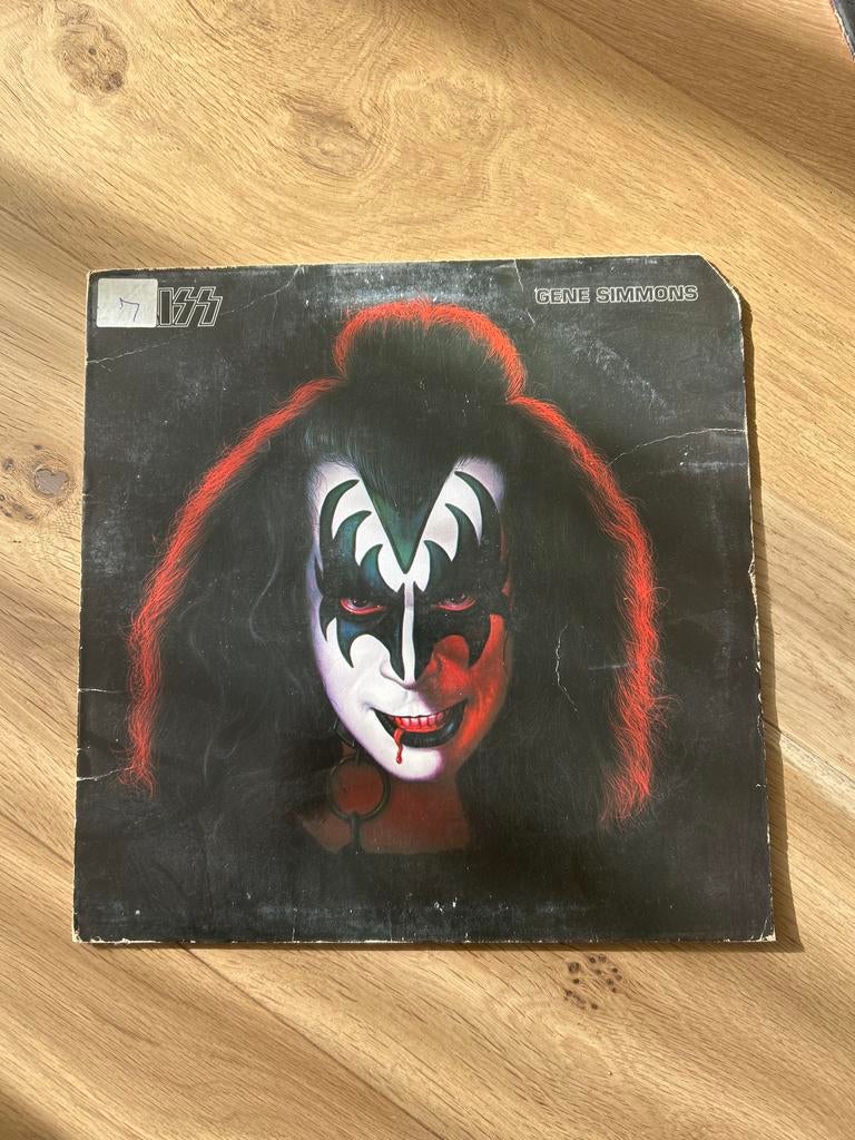 KISS Gene Simmons vinylplaat, Ophalen of Verzenden, Gebruikt, 12 inch, Alternative