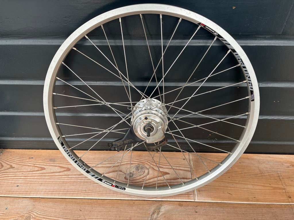 Weinmann 26 inch wiel met Nexus 7 versnelling en rem, Gebruikt, Bakfiets, Staal, Ophalen
