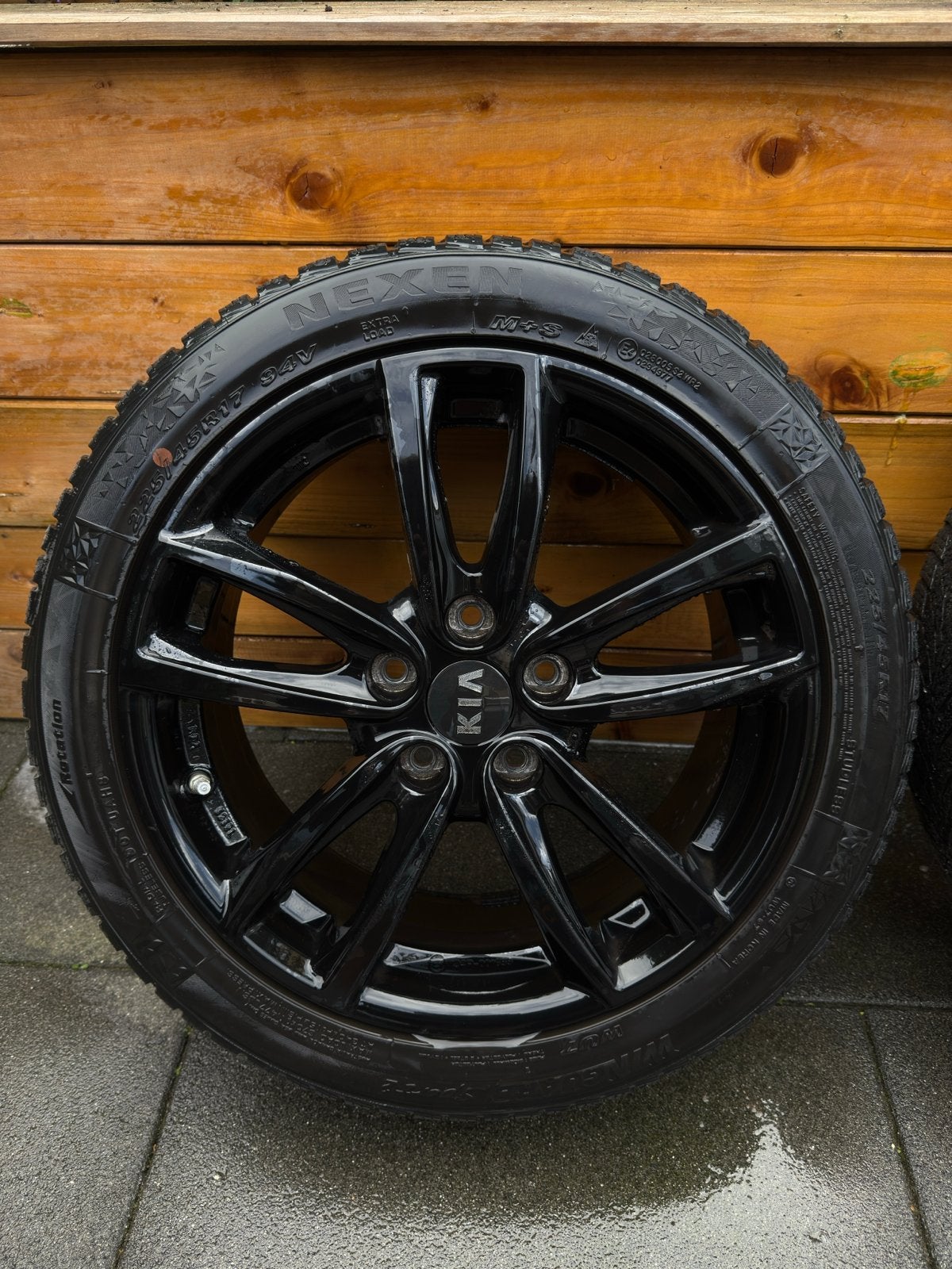 4x Winterbanden op 17 inch velgen - 2x Nexen, 2x Winguard, Ophalen, Gebruikt, Banden en Velgen, 17 inch