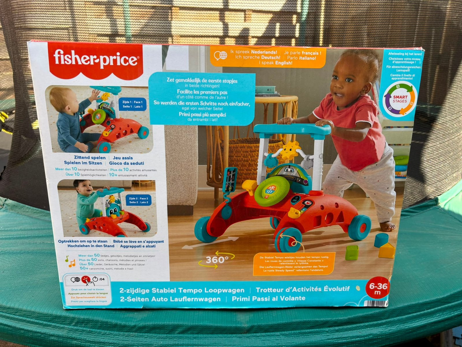 NIEUW fisher price loopwagen, Ophalen, Nieuw