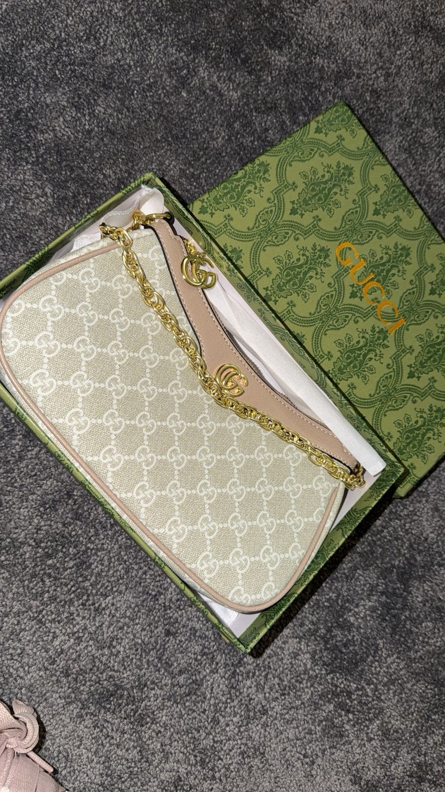gucci ophida tas, Ophalen of Verzenden, Zo goed als nieuw, Zwart