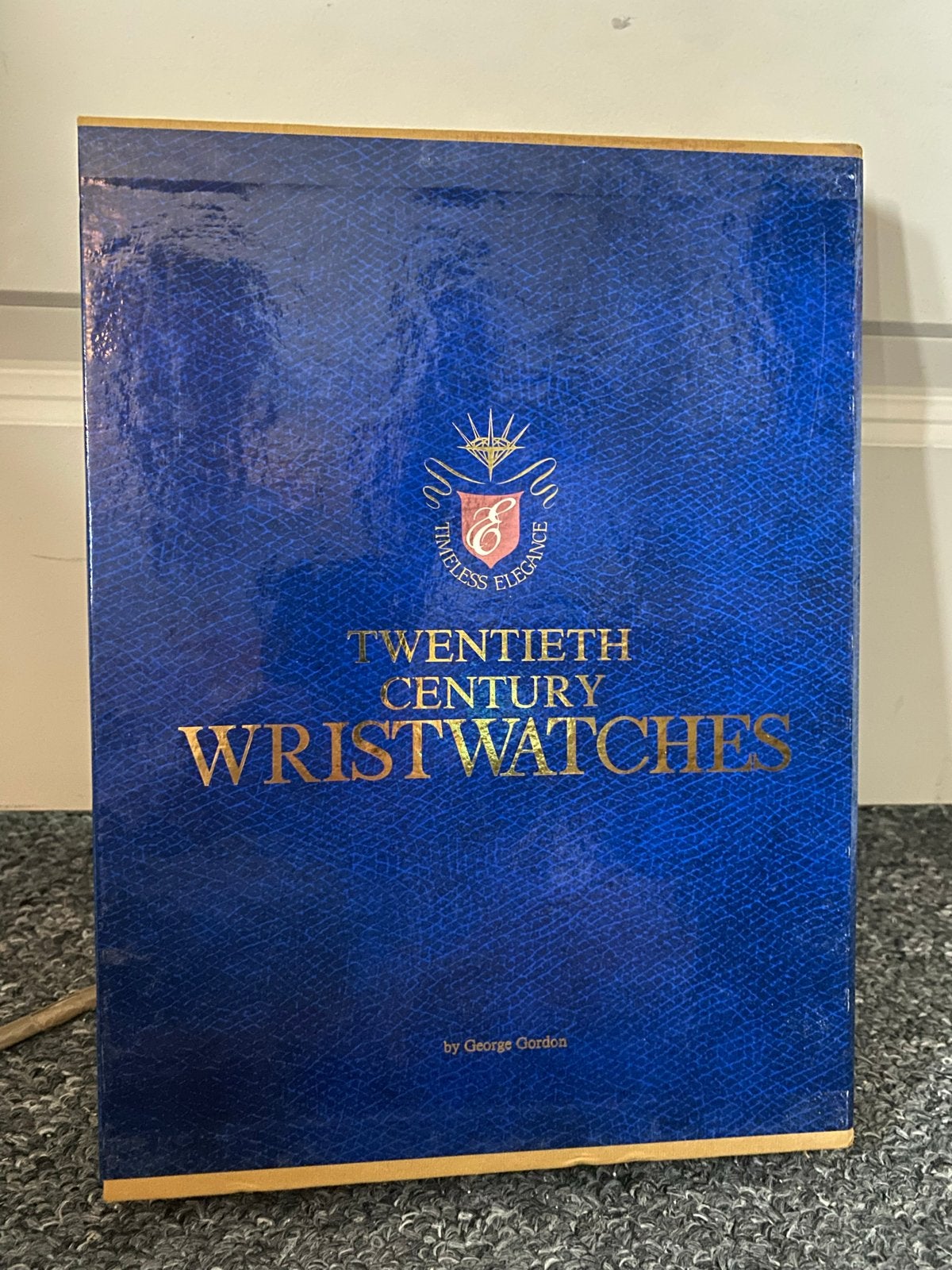 Horloge-Boek Twentieth Century Wristwatches - George Gordon, Ophalen of Verzenden, Zo goed als nieuw, Overige onderwerpen