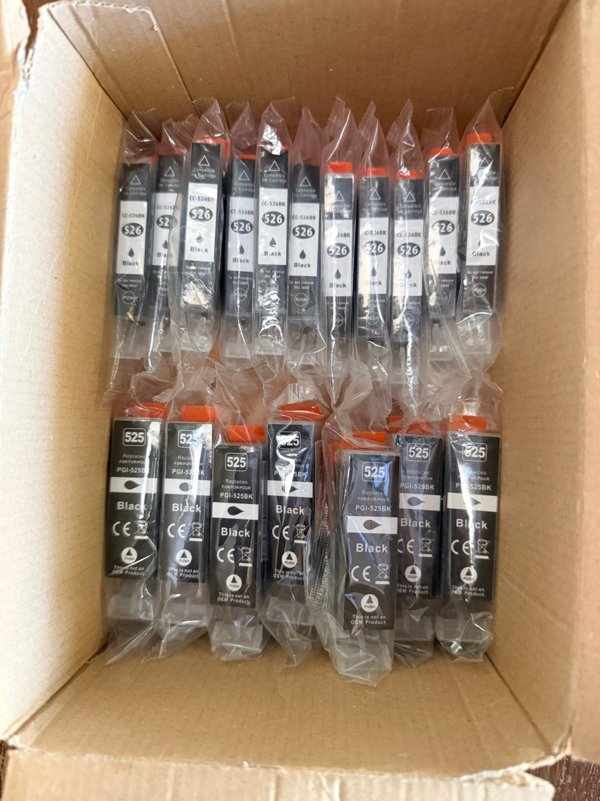 Canon printcardridges 525 en 526, Ophalen of Verzenden, Nieuw, Toner