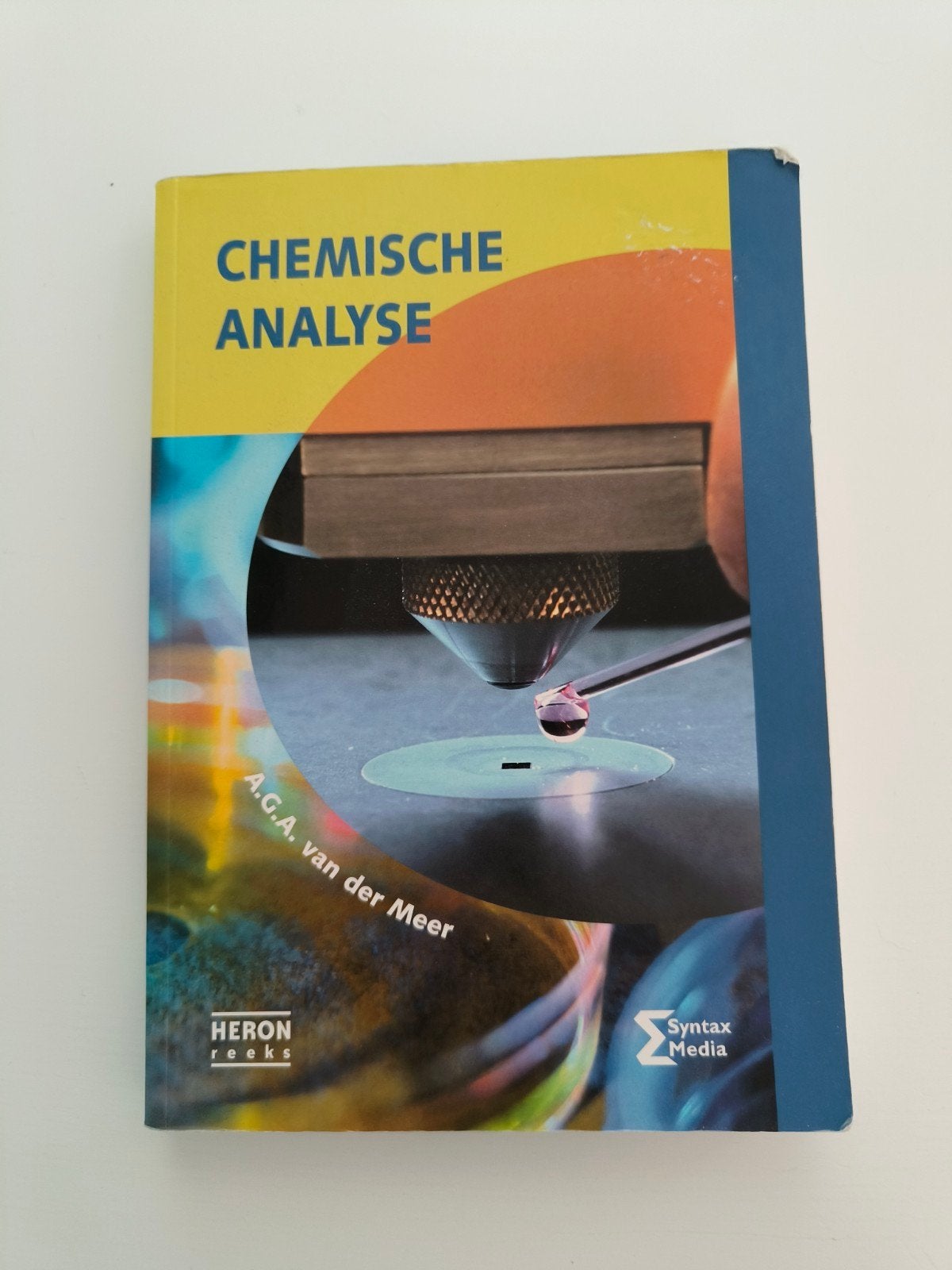 A.G.A. van der Meer - Chemische analyse, Boeken, A.G.A. van der Meer, Nederlands, Overige niveaus, Ophalen