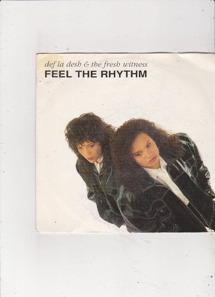 7"Single Def La Desh & The Fresh Witness - Feel the rhythm, Ophalen of Verzenden, Gebruikt
