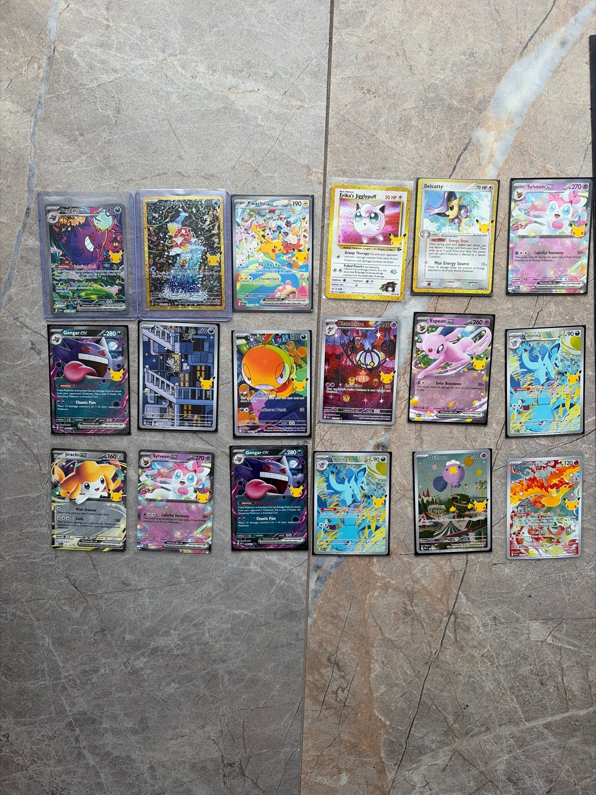 Pokémon 30th Celebration Kaarten - Goede Staat, Ophalen of Verzenden, Zo goed als nieuw, Meerdere kaarten