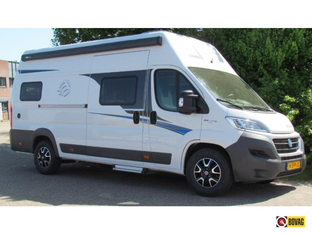 Knaus Boxstar Freeway 630 ME Lengtebedden, Buscamper of Camperbus, Fiat, Koelkast, Tot en met 2