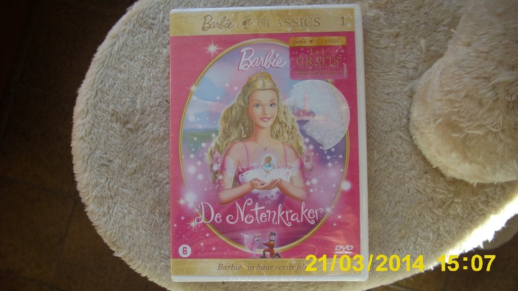 Barbie in de notenkraker, Alle leeftijden, Verzenden, Zo goed als nieuw