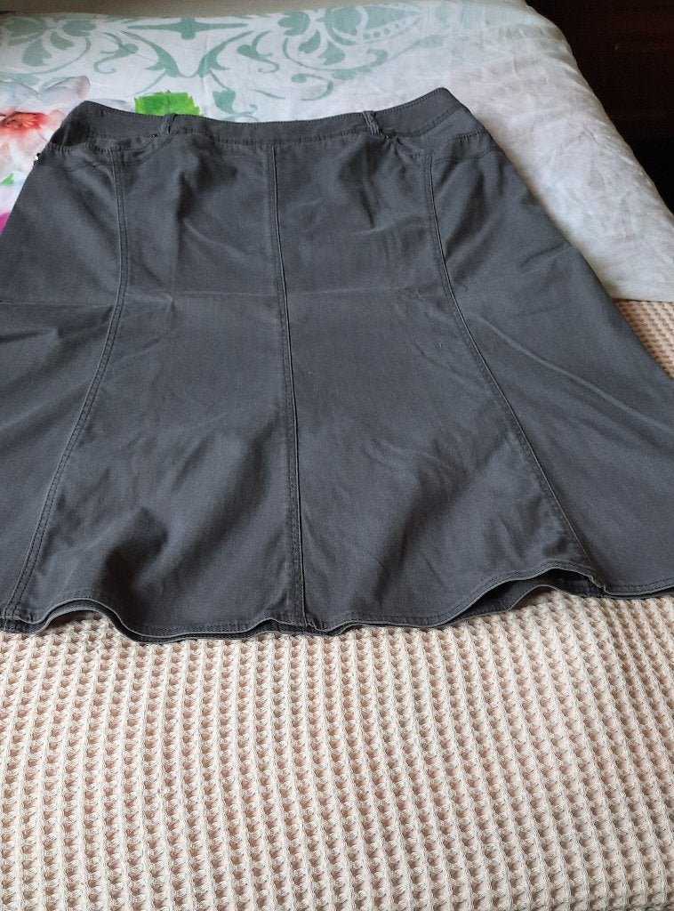 rok Frank Walder, Kleding | Dames, Maat 42/44 (L), Ophalen of Verzenden, Grijs, Gedragen