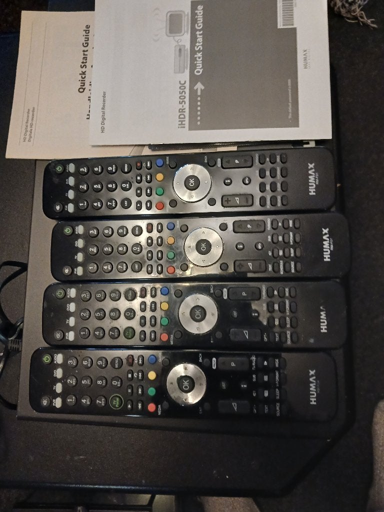 Humax HD digitale recorder + afstandsbedieningen, Ophalen of Verzenden