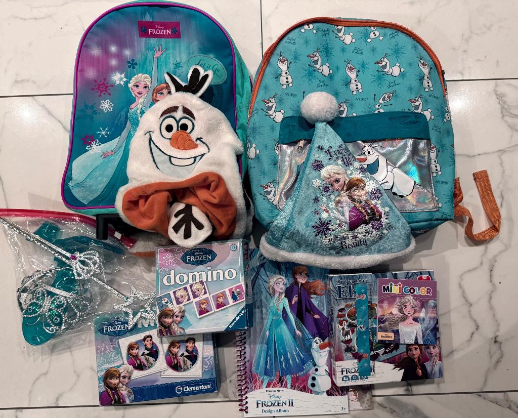 Frozen pakket, Verzamelen, Disney, Zo goed als nieuw, Overige typen, Overige figuren, Ophalen of Verzenden