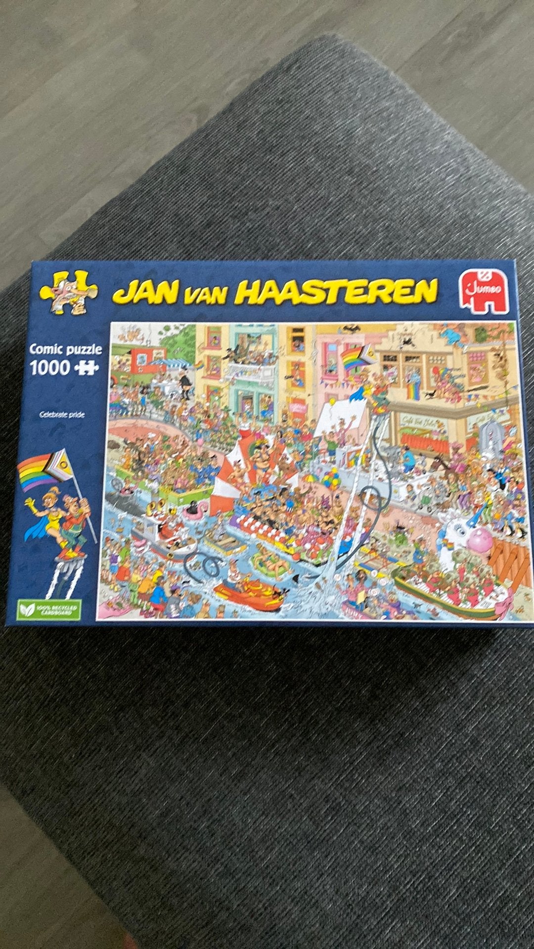 Jan van Haasteren 1000 stuks, Hobby en Vrije tijd, Denksport en Puzzels, Ophalen of Verzenden, 500 t/m 1500 stukjes, Zo goed als nieuw