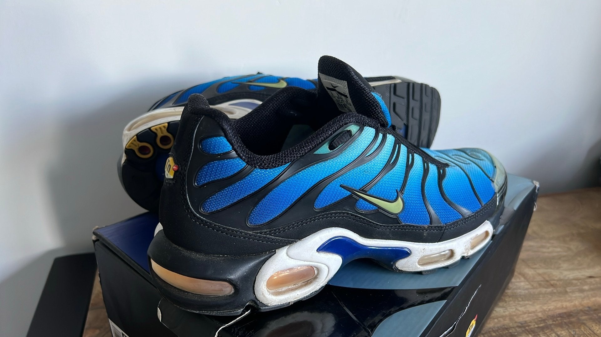 Nike air max TN hyperblue 44, Ophalen of Verzenden, Gedragen, Zwart