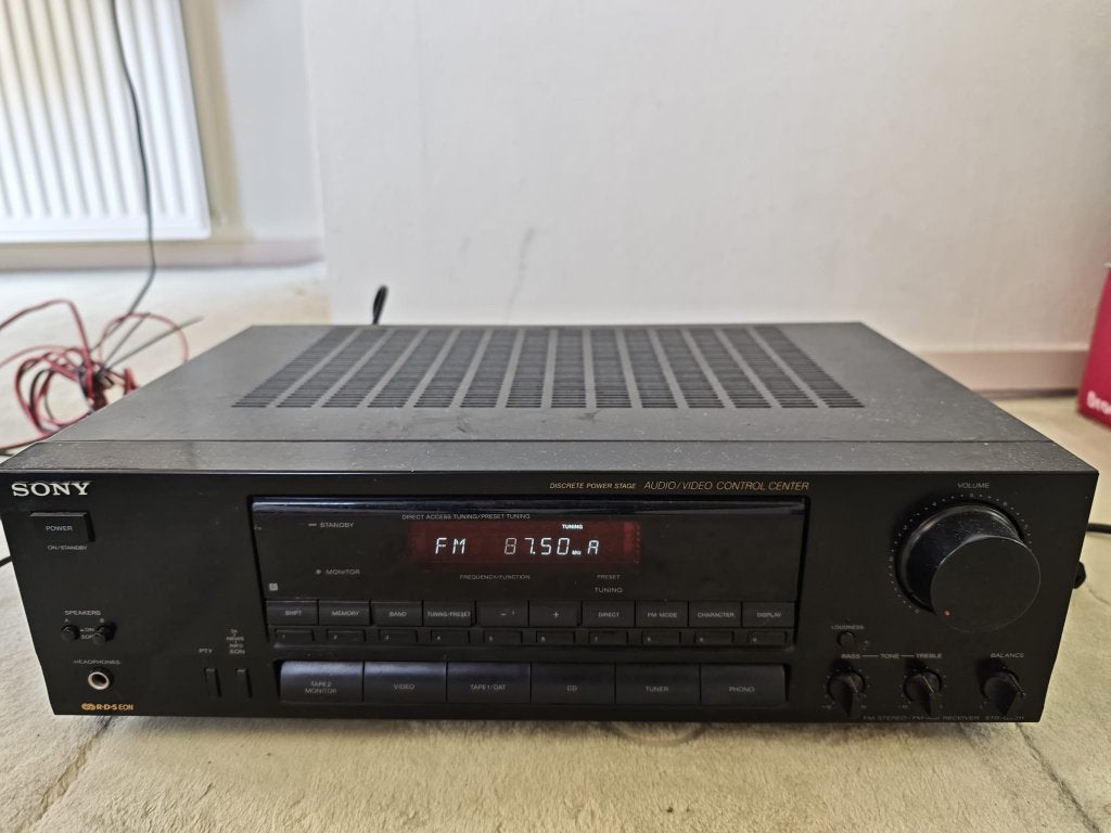 Goed werkende Sony RDS-EON Tuner, Ophalen, Gebruikt