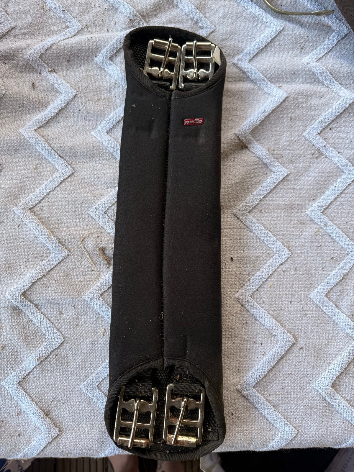 Première elastische singel 50 cm – zwart, Dieren en Toebehoren, Ophalen, Gebruikt, Dressuur