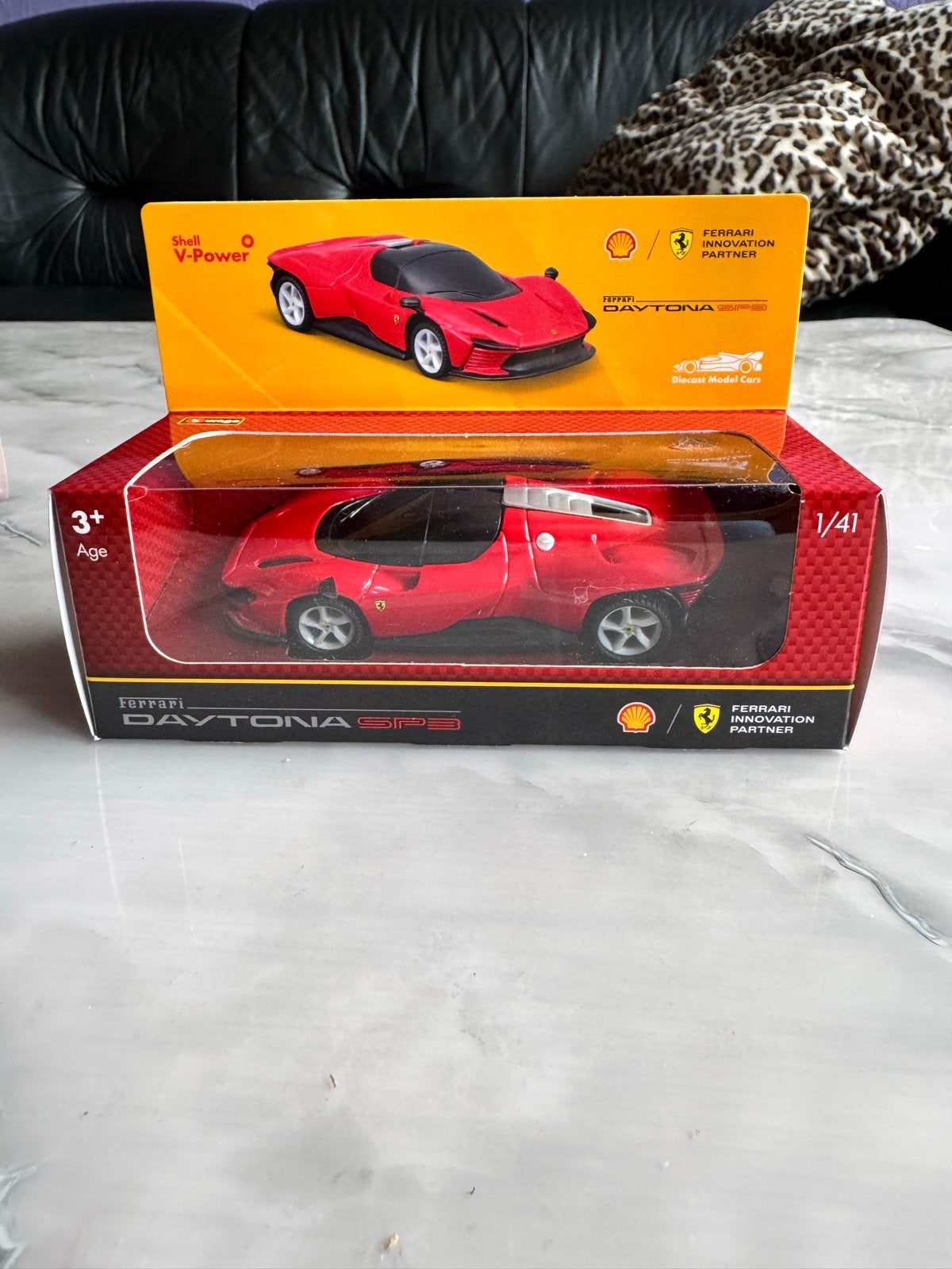 Shell V-Power Ferrari Daytona SP3 modelauto, Ophalen of Verzenden, Nieuw, Auto