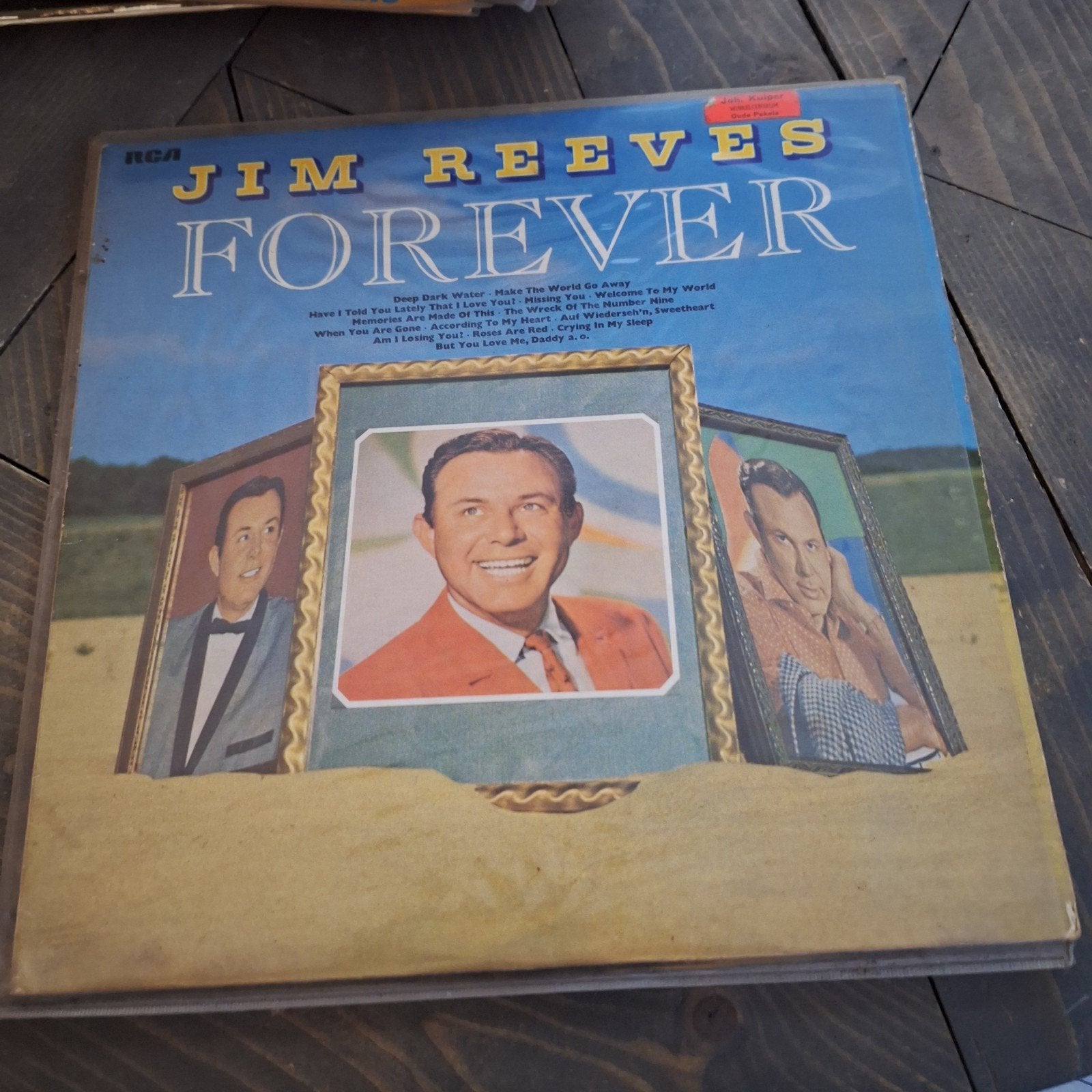Jim Reeves - Forever LP (Pop, Country), LP, Gebruikt, Pop, Ophalen of Verzenden