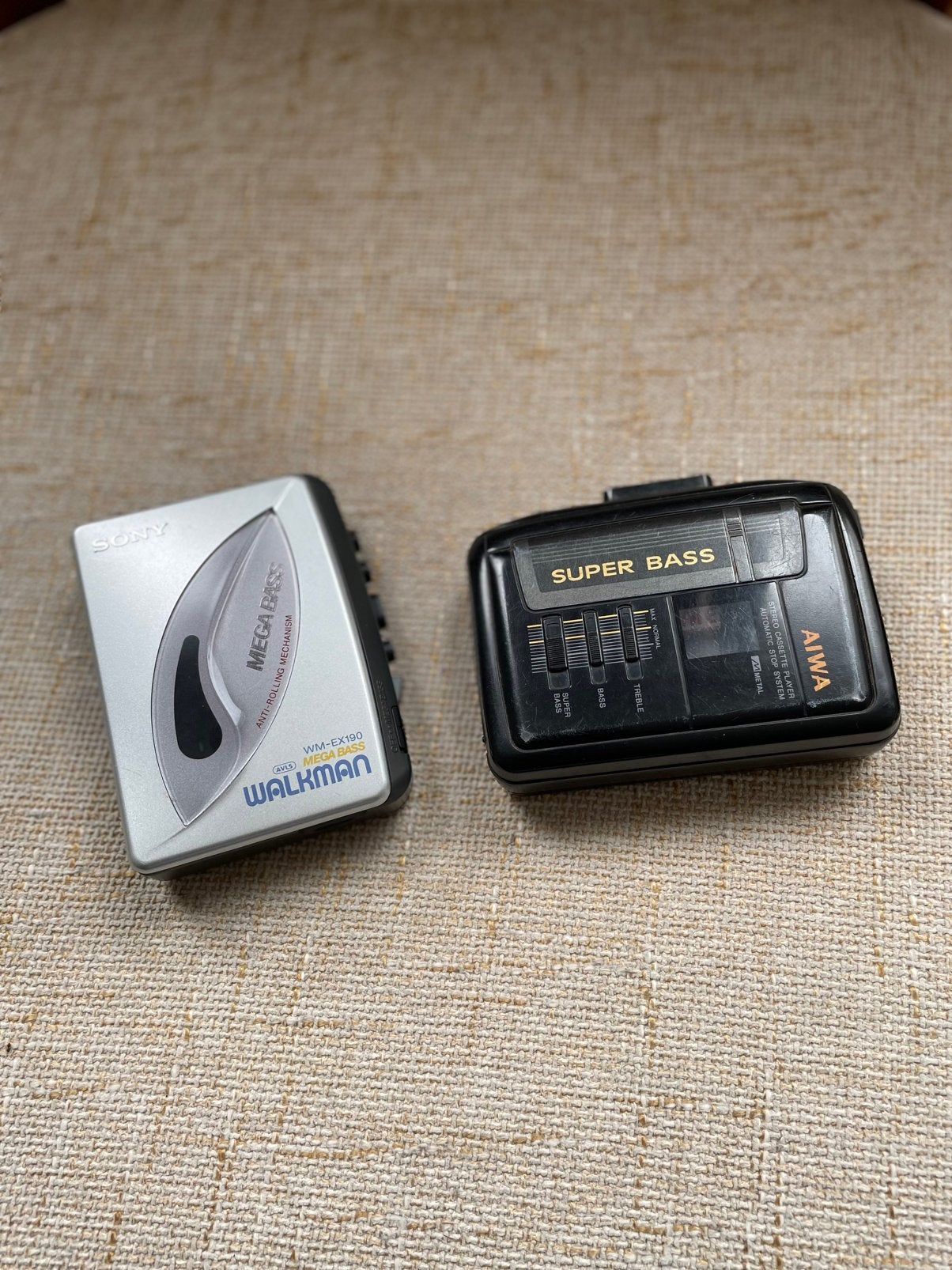 Vintage Walkman - casette spelers, Audio, Tv en Foto, Walkmans, Discmans en Minidiscspelers, Ophalen of Verzenden, Walkman