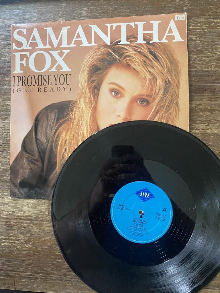 Samantha Fox – I Promise You (Get Ready), Cd's en Dvd's, Vinyl | Pop, Ophalen of Verzenden, Zo goed als nieuw, 12 inch