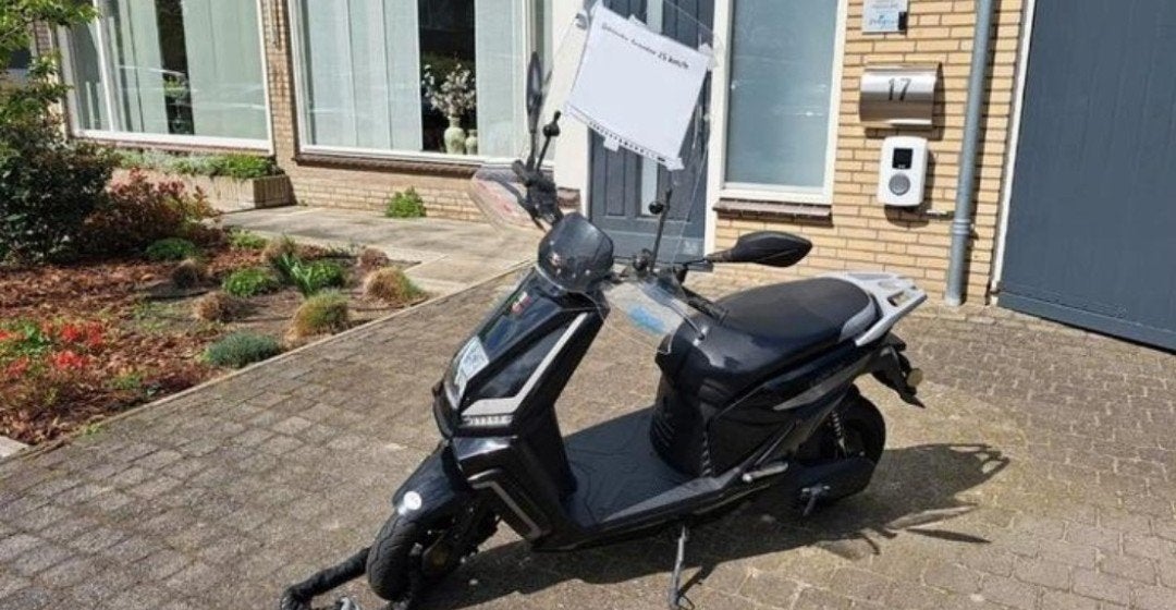 Nette elektrische snorfiets - GTS E-nergy pure snorfiets, Ophalen, Zo goed als nieuw, Elektrisch, Overige merken