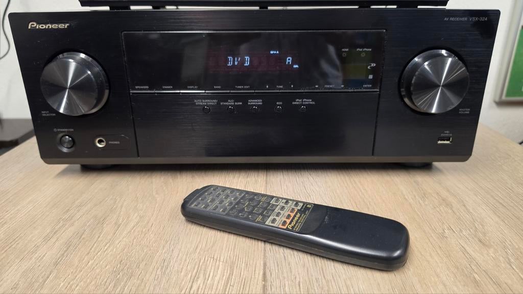 Pioneer VSX-324 5.1 surround AV Receiver, Gebruikt, Ophalen of Verzenden, Pioneer, Info@pioneer.com