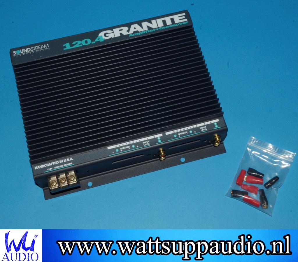 Soundstream Granite 120.4 4 kanaals versterker