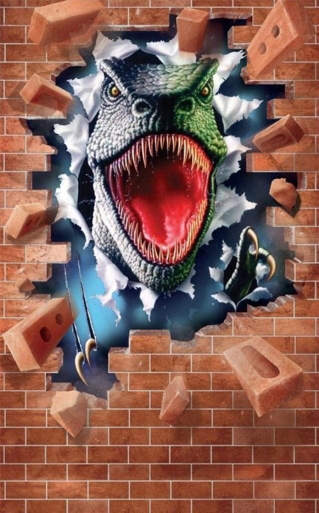 Dinosaurus Poster Behang - Walltastic - van 49 voor 27,50!, Ophalen of Verzenden, 5 tot 10 m², Nvt, Walltastic