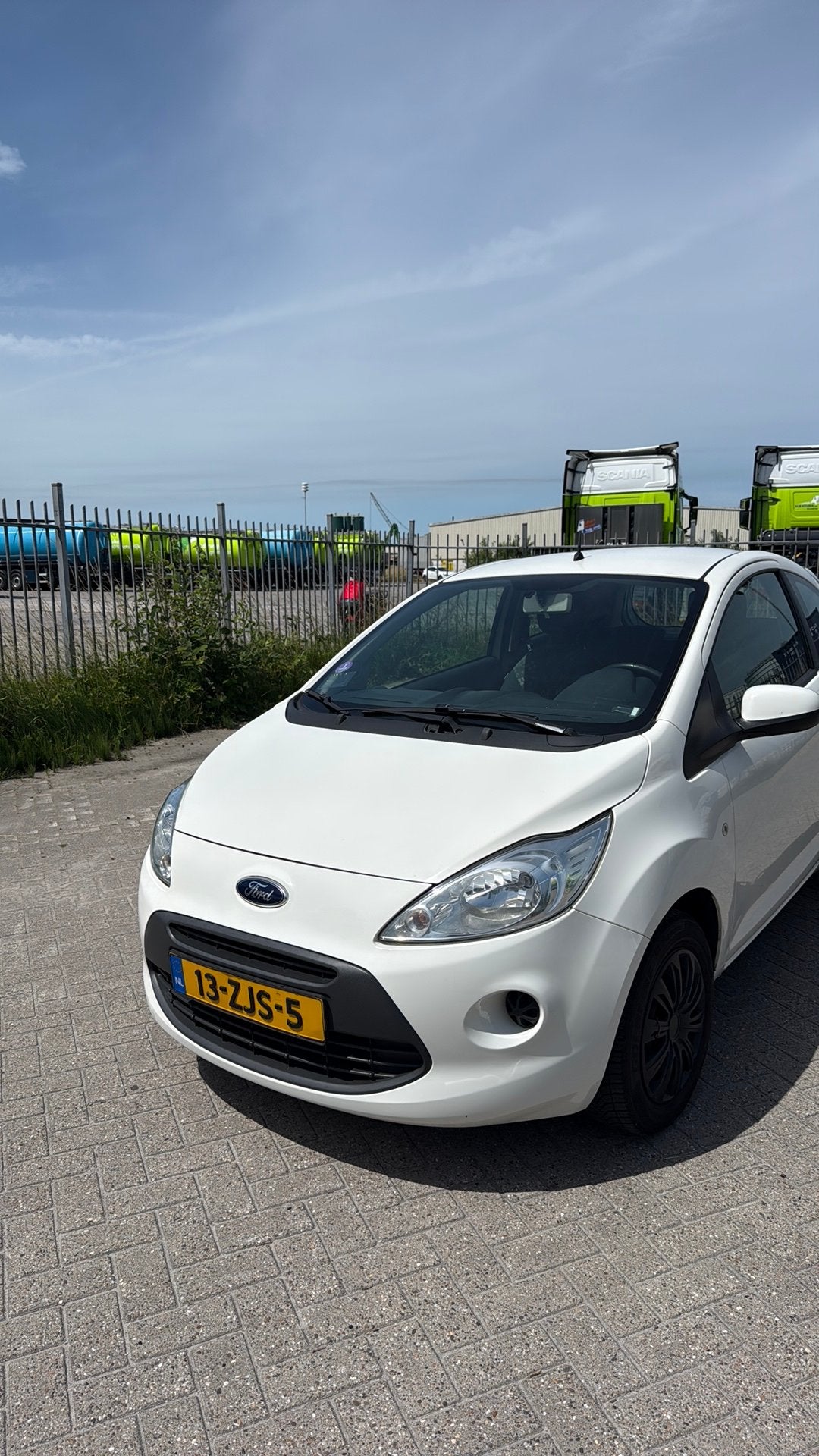 Ford Ka 1.2 69pk 2012 Wit, Auto's, Ford, Bedrijf, Ka, Benzine, B, Hatchback, Handgeschakeld, Origineel Nederlands, Wit, Voorwielaandrijving