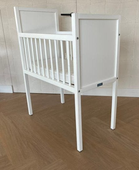 Bopita wieg + aerosleep topper + matras + dekens/lakens, Ophalen, Gebruikt, Wieg
